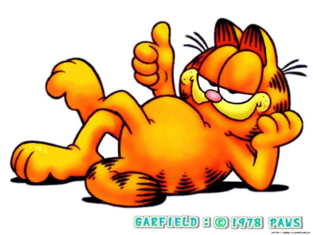 加菲猫的幸福生活 周边 加菲猫精美壁纸